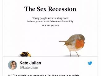 英语热词 | Sex Recession 性衰退